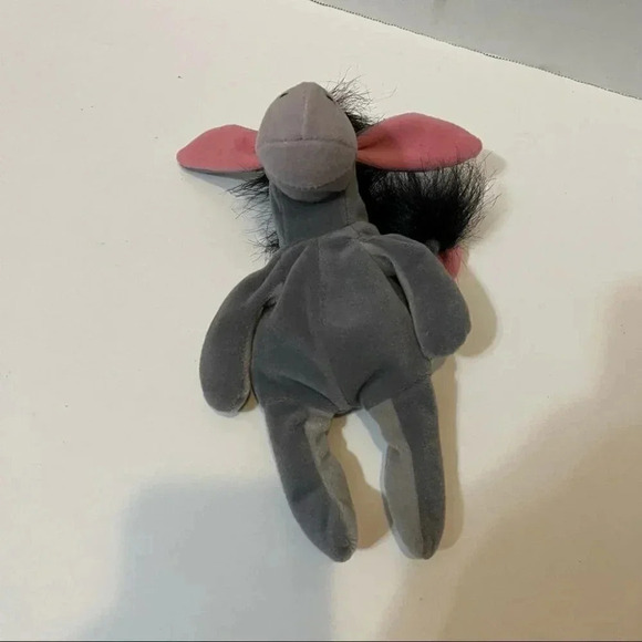 Vintage Walt Disney World Eeyore Bean Bag Plush Winnie the Pooh 8 Inch - Picture 3 of 8